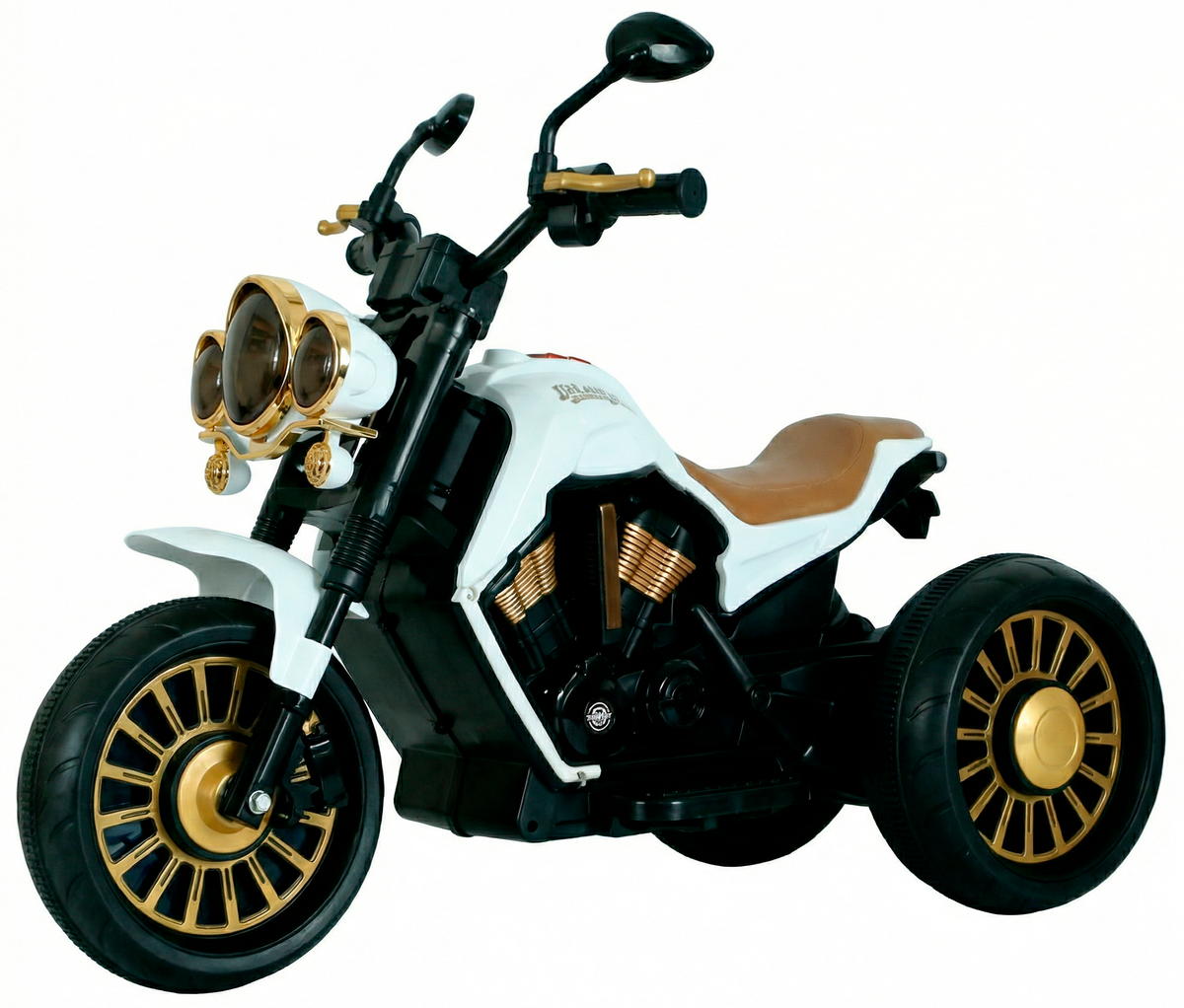 Детский электромобиль трицикл Farfello TR703 белый
