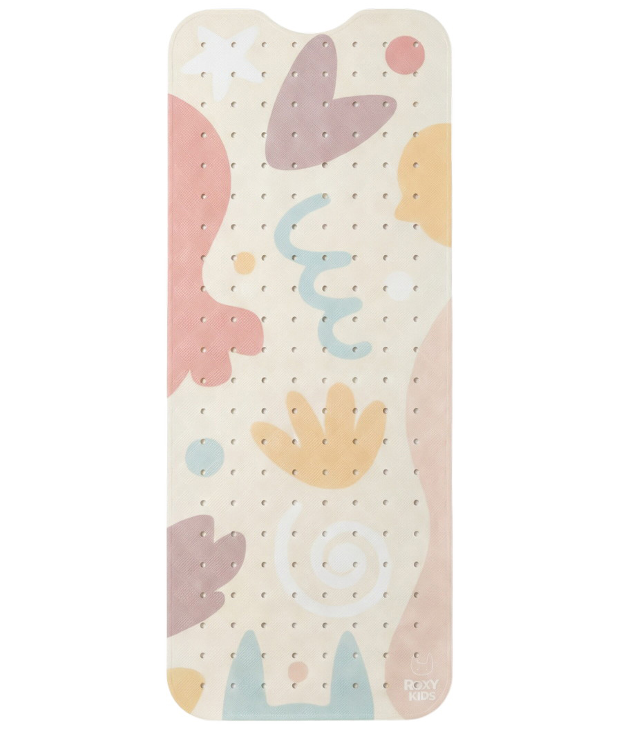 Коврик Roxy-Kids антискользящий ПВХ 40х100 см BM-40100-PAS Завитки Пастельные