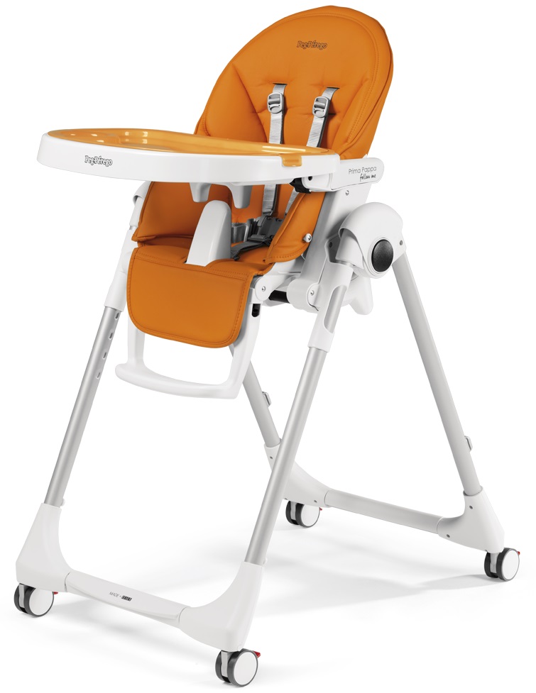 Стульчик для кормления Peg Perego Prima Pappa Follow Me Arancia