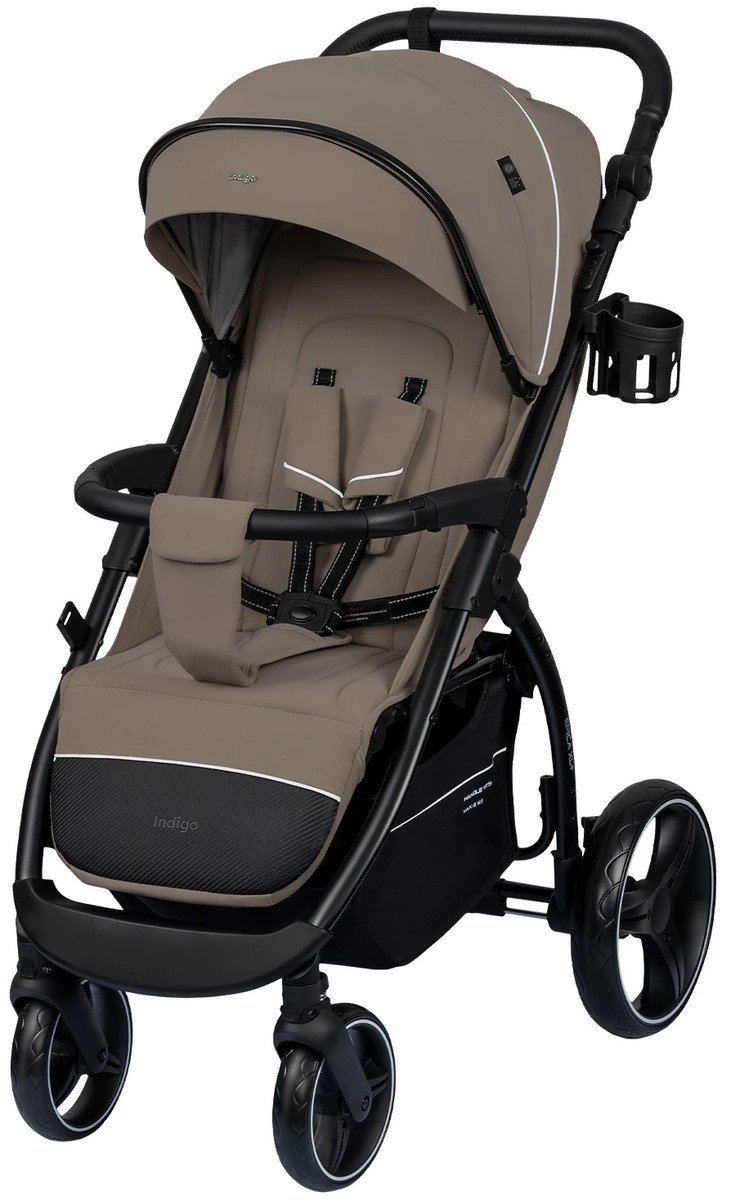 Детская прогулочная коляска Indigo Epica XL Plus 2026 бежевый