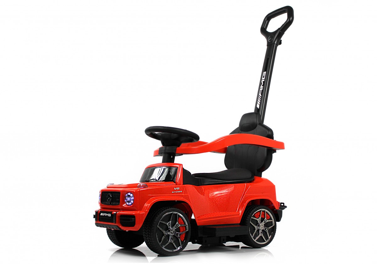 Детский толокар RiverToys Mercedes-Benz GL63 красный бриллиант