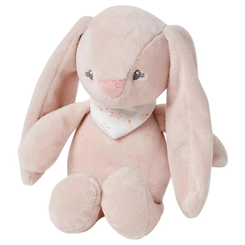 Игрушка мягкая Nattou Rattle Mini Alice & Pomme Кролик 485159