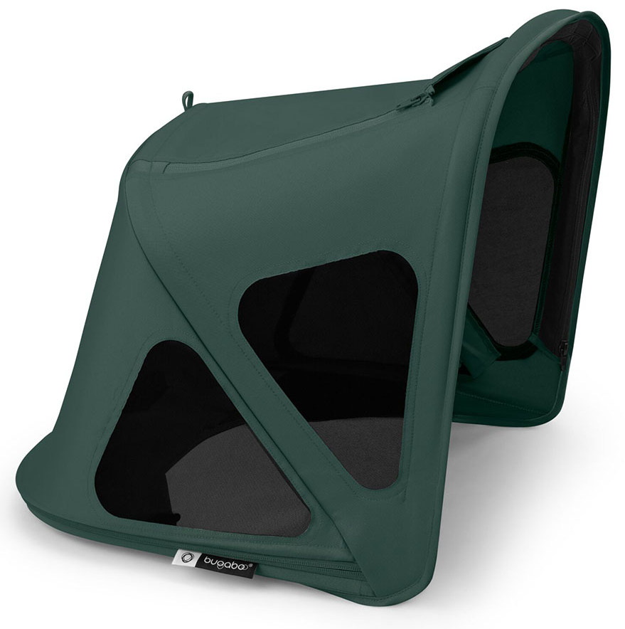 Капюшон от солнца для коляски Bugaboo Fox 5 и Fox Cub breezy sun canopy Зеленый (Fern Green)
