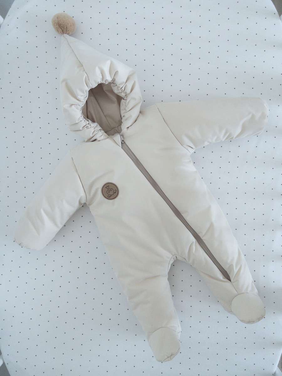 Комбинезон демисезонный Lappetti Classic КД034 ЧЗ КД034/10 кремовый 62