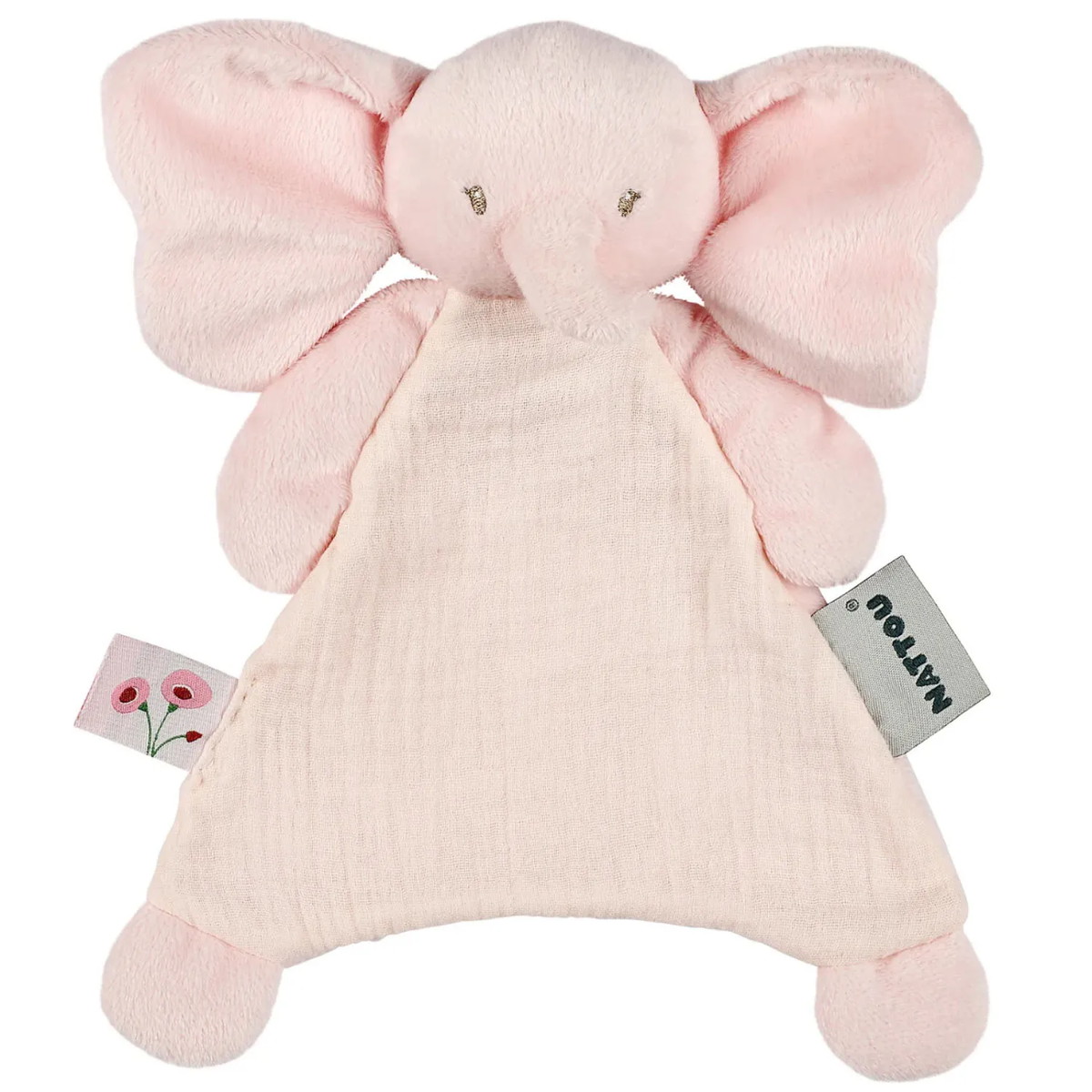 Игрушка мягкая Nattou Doudou малая FANFAN Слонёнок pink 759076