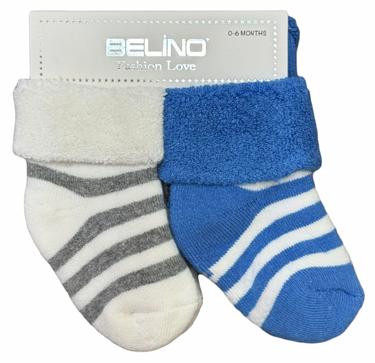 Носки Belino для мальчика махровые 2 пары 2000 JD 12