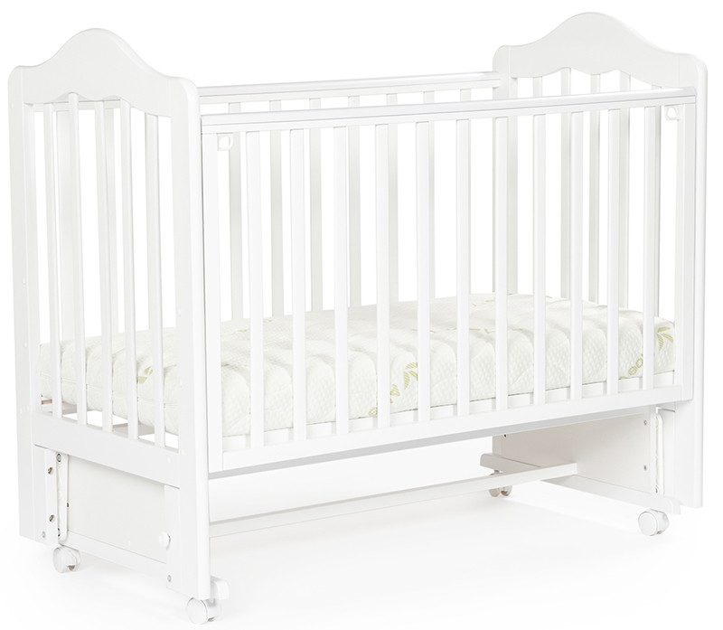 Детская кроватка Bebizaro Fillmore маятник универсальный BZFEM/01/WH White
