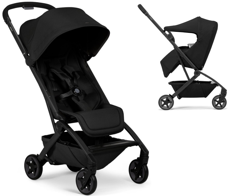 Детская прогулочная коляска Joolz Aer 2 с реверсивным блоком Space Black