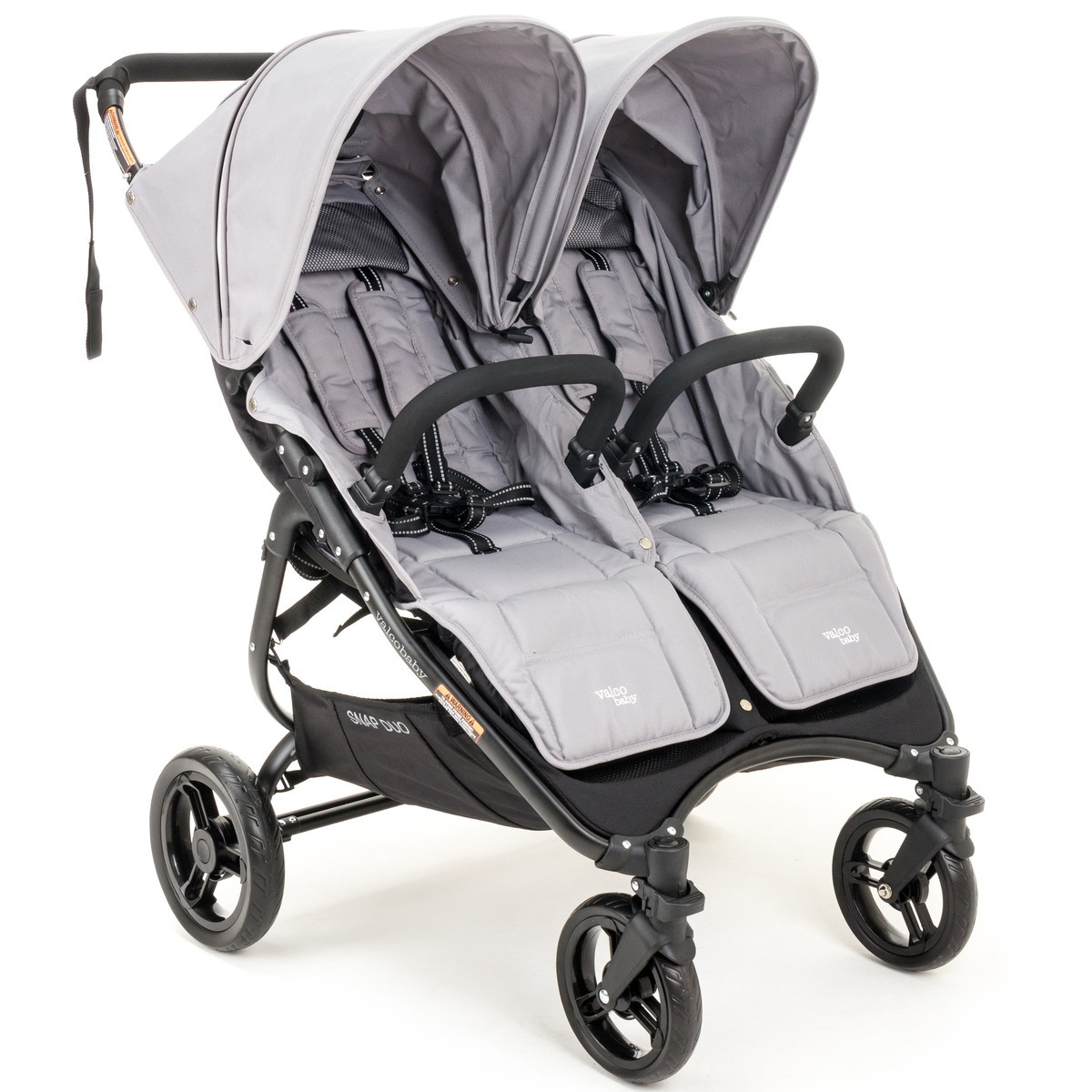 Прогулочная коляска для двойни Valco baby Snap Duo Cool Grey