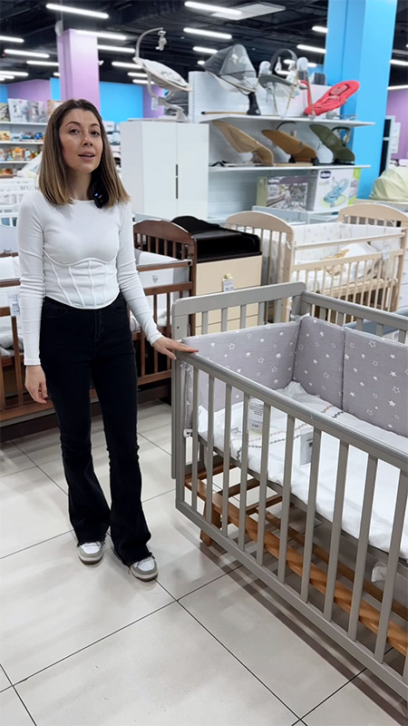 Обзор кроватки для новорожденного Sweet Baby Palladio