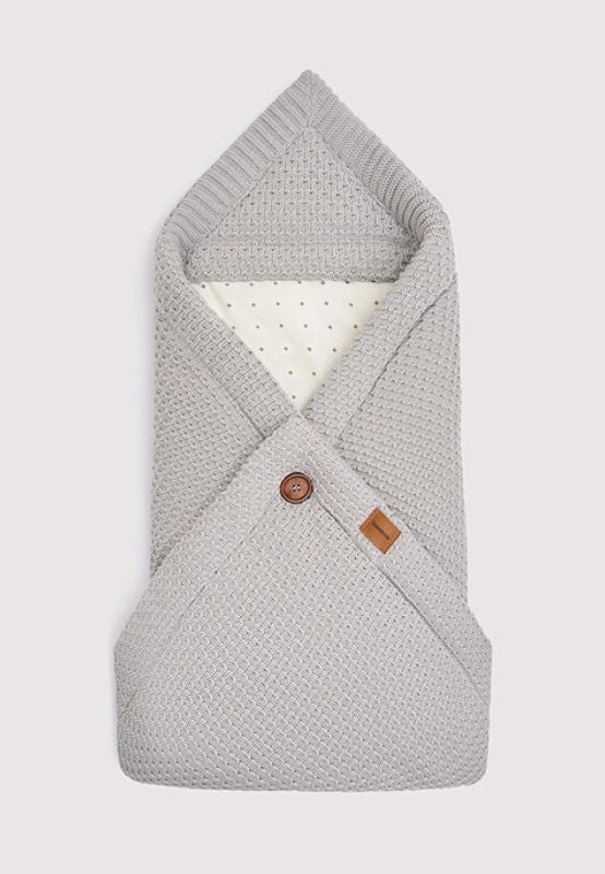 Конверт детский Loomknits Universal Лето W013N светло-серый