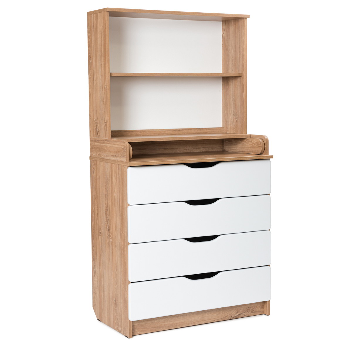 Детский пеленальный комод Bebizaro Bristol New 06 OAK KANZAS