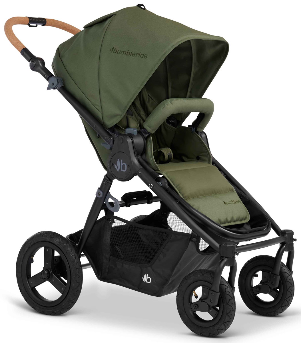 Детская прогулочная коляска Bumbleride Era E-480LV, Olive 2023-2024
