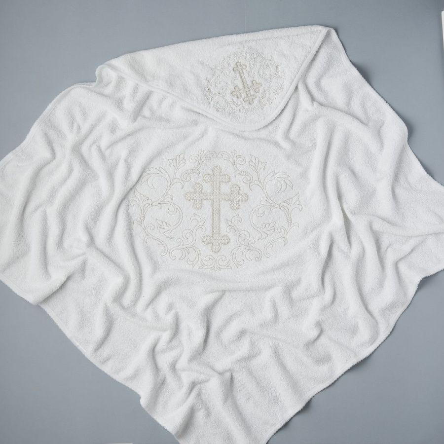 Пеленка с уголком Little Star Валентин Люкс 100х100 616555 (ЧЗ-мз) белый