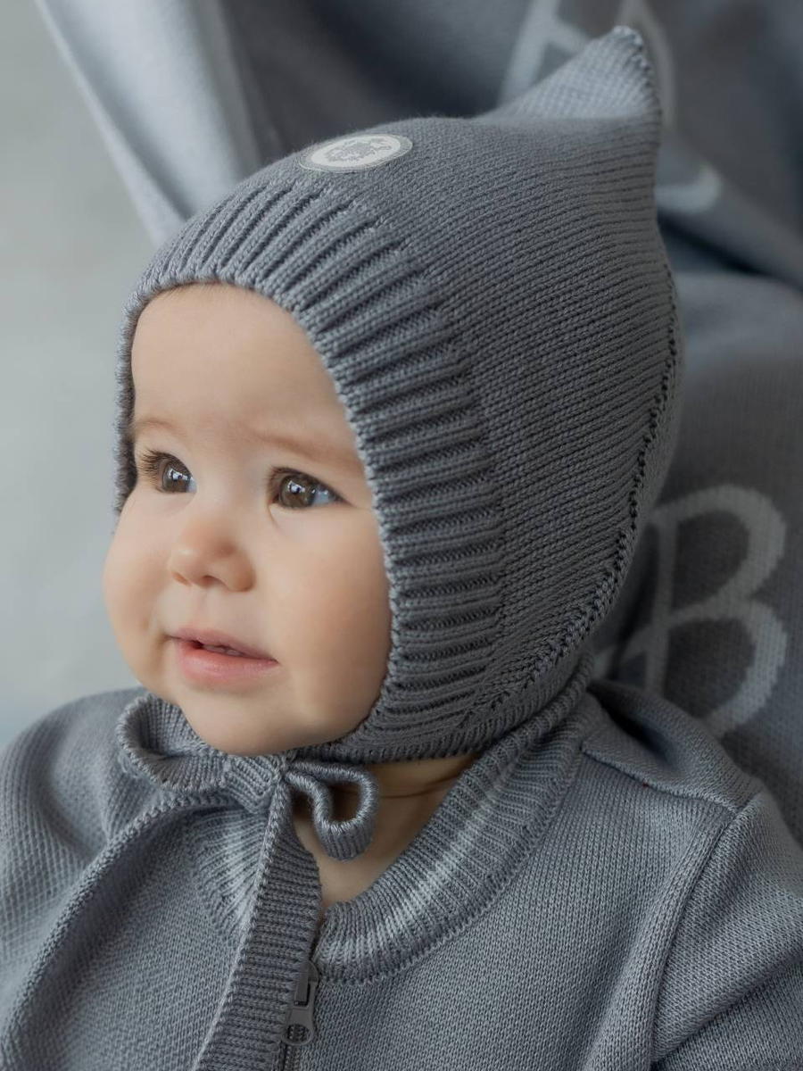 Шапка НаследникЪ Выжанова Гном Серый НВ-МТ-028-СЕ ЧЗ 38