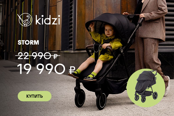 Скидка на коляску Kidzi Storm 