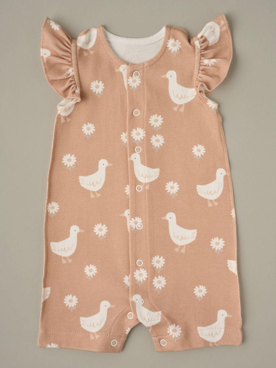Песочник для девочки Little Star Уточки 4742 (ЧЗ-мз) крем 68