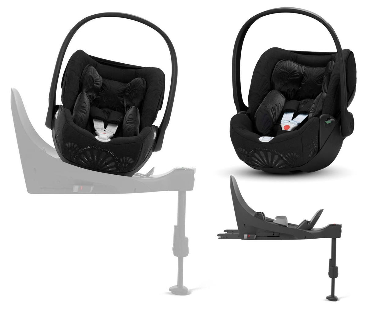 Автокресло Cybex Cloud T i-Size с базой Base T La Parisienne