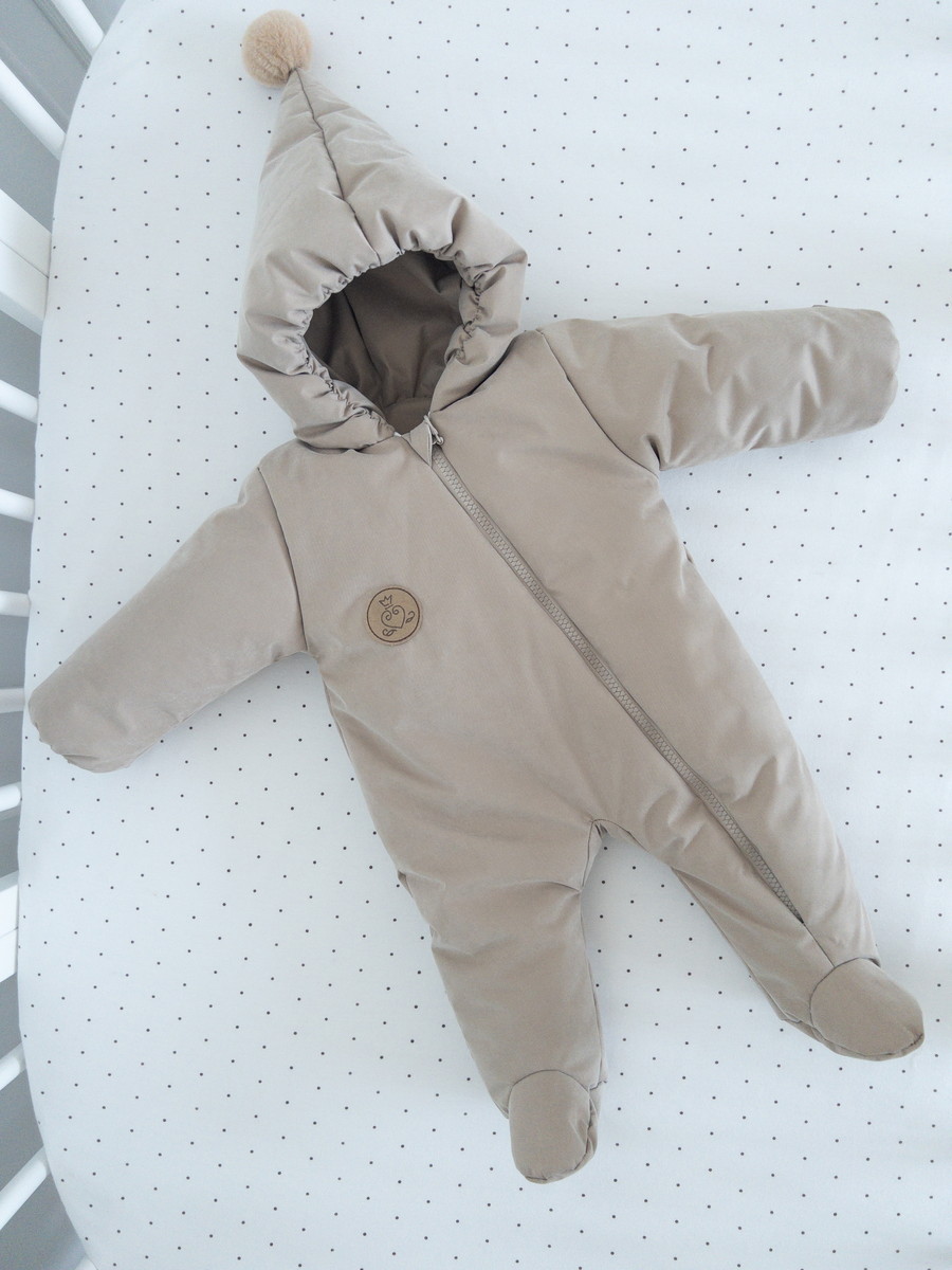 Комбинезон демисезонный Lappetti Classic КД034 ЧЗ КД034/4 бежевый, 62 62