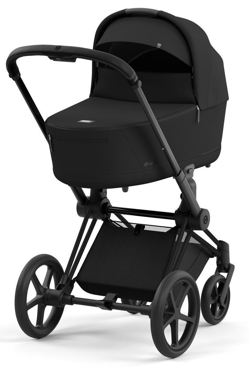 Коляска для новорожденных Cybex Priam IV Matt Black Sepia Black