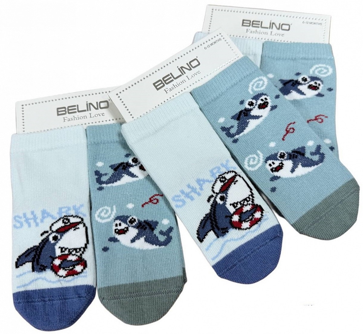 Носки Belino для мальчика с рисунком 2 пары 224000 J 12
