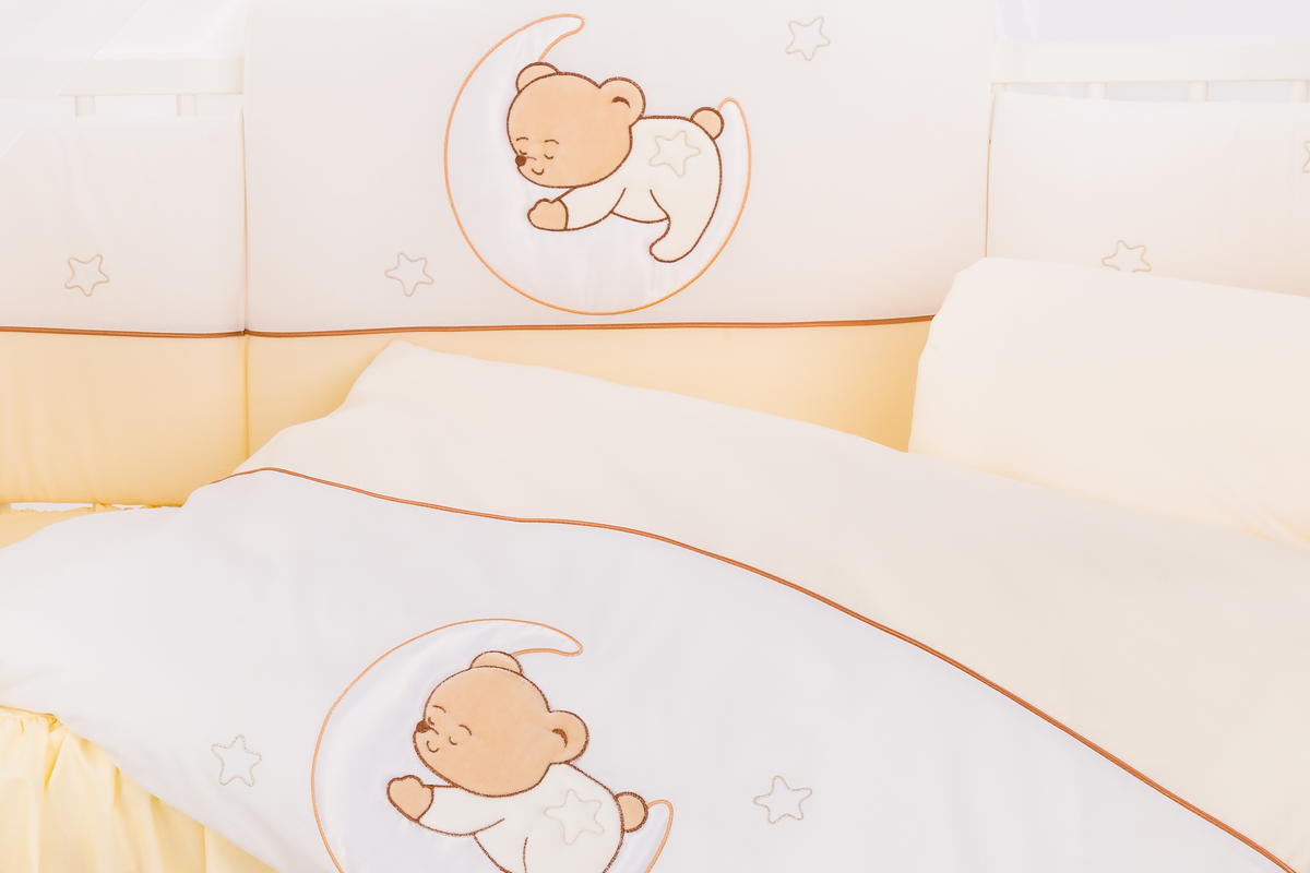 Комплект постельного белья Lepre Amore 125х65 см 3 предмета 31 кремовый