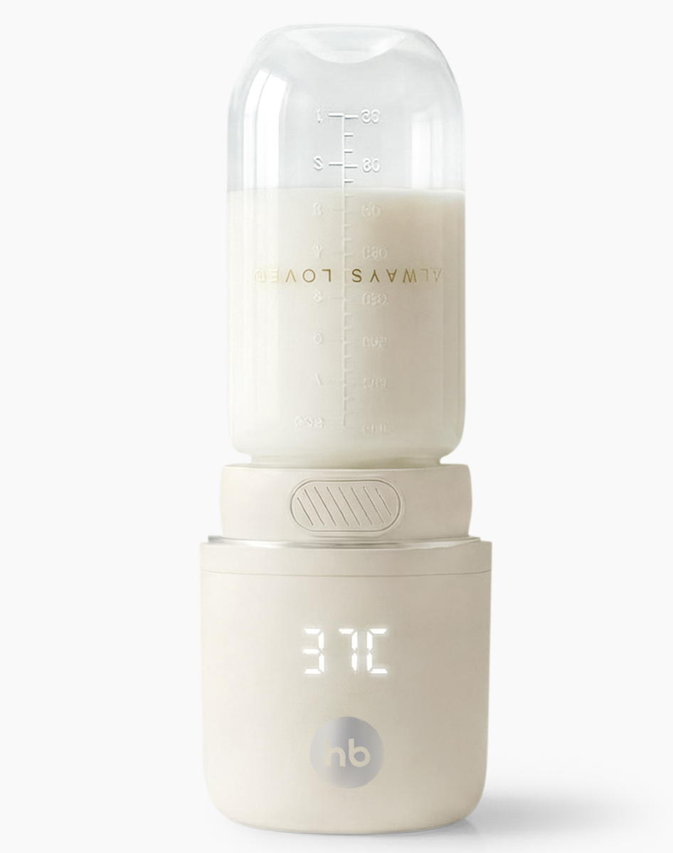 Портативный подогреватель Happy baby для бутылочки 23008 cream