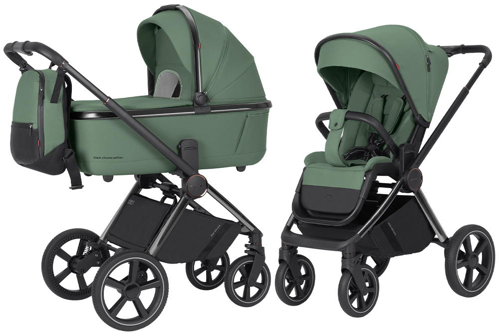 Коляска Carrello Ultimo Chrome CRL-6524 2025 2 в 1 Fern Green