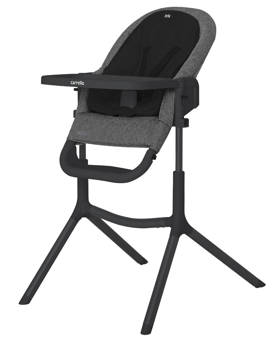 Стульчик для кормления Carrello Iris CRL-8402 Graphite Black