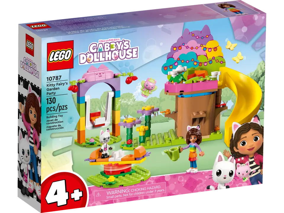 Конструктор LEGO Gabby's Dollhouse Kitty Fairy's Garden Party Вечеринка в саду Китти Фейри (10787)