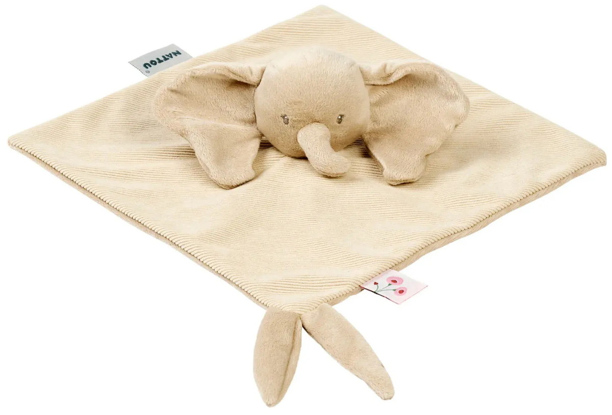 Игрушка мягкая Nattou Doudou FANFAN Слонёнок вельвет sand 759106
