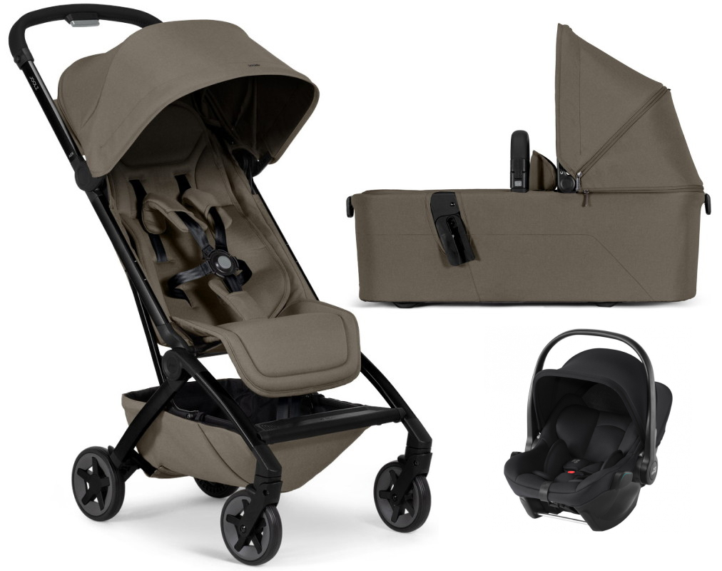 Коляска 2 в 1 Joolz Aer 2 и автокресло Baby-Safe Core Space Black Hazel brown