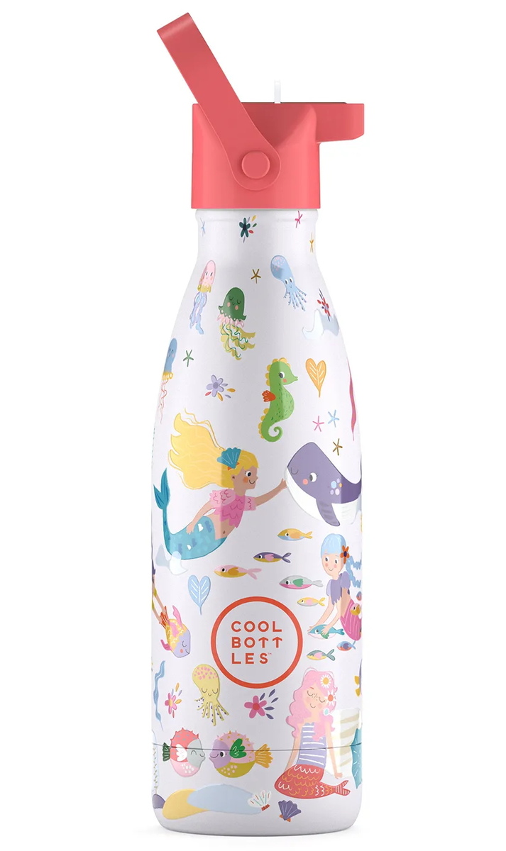 Термос–термобутылка Cool Bottles Kids серия Playland Sweet Mermaids 350 мл