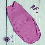 Пеленка-кокон Vikalex Фиолетовый на липучке 56