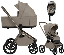 Коляска 4 в 1 Sweet Baby SBL Orso New + автокресло Premier Plus Begie Beige Neo
