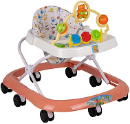 Детские ходунки Indigo Мишка персиковый