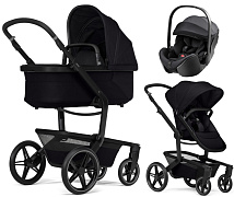 Детская коляска 3 в 1 Joolz Day 5 и автокресло Britax Roemer Baby-Safe Pro Style Carbon Black Space Black