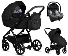 Детская коляска Tutis Uno 5 Plus Essential collection 3 в 1 с автокреслом Elo Lux EduSky Grey 1402100 Charcoal
