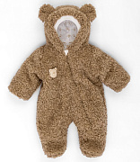 Комбинезон демисезонный Lappetti Тедди с ручками КД031 ЧЗ КД031/2 бежевый 62