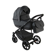 Детская коляска Sevillababy Tisso 2 в 1 серый экокожа