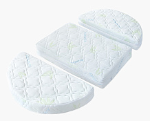Детский матрас трансформер AmaroBaby Aloe Vera Magic (овальный/круглый) 125х75х12 см