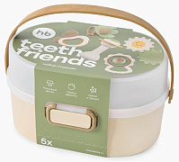 Набор игрушек Happy baby Teetn Friends 331988 beige