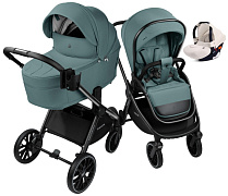 Детская коляска AmaroBaby Phenom 3 в 1 с автокреслом Rant Cruise Beige лагуна