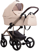 Детская коляска Bebetto Magnum Light 2 в 1 21 св.бежевый, бежевая рама