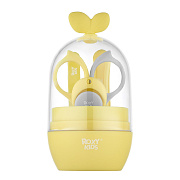 Маникюрный набор Roxy-Kids Листик RPS-003-Y желтый с серым