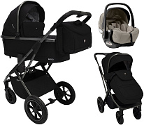 Коляска 3 в 1 Sweet Baby Rocco Air + автокресло Premier Begie Black (Air)