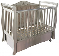 Детская кроватка Кедр Olivia 1 New (маятник универсальный) кашемир