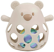 Прорезыватель Nattou Lapidou силикон Мишка и Шар clay 874342
