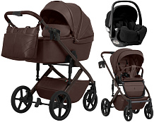 Коляска 3 в 1 Sweet Baby SBL Dolce L и автокресло Premier Black Dark Chocolate
