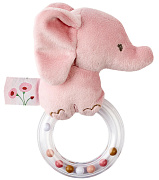 Игрушка мягкая Nattou Rattle FANFAN Слоник pink 759229